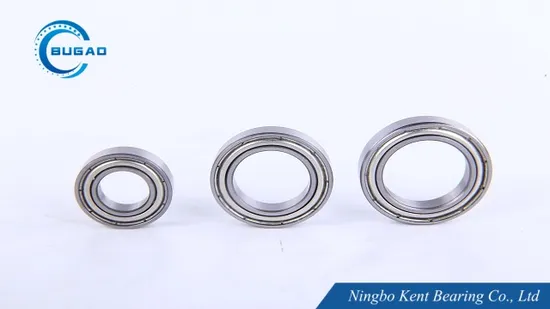 62 Series Deep Groove Ball Bearing 6200 6207 for Auto Parts